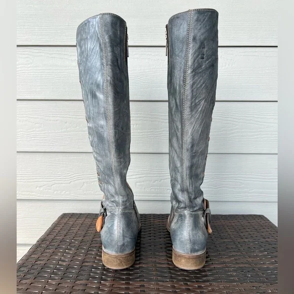 Donald J. Pliner Women’s Suede Leather Knee High Riding Boots - Picture 4 of 7